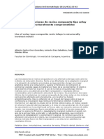 Uso de Incrustaciones de Resina Compuesta Tipo Onlay en Molares Estructuralmente Comprometidos