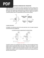 Regiones de Operacion Del Transistor