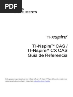 TI-NspireCAS ReferenceGuide ES