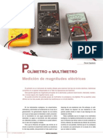 Olímetro O Multímetro: Medición de Magnitudes Eléctricas