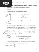 Summary Sheets Complete Version F2013