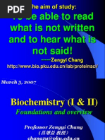 Biochemistry Chapter 1 and 2