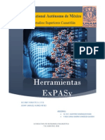 Herramientas ExPASy