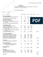 Presupuesto Losa