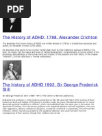 ADHD History: Sir George Frederick Still (1868-1941) The Father of British Pediatrics