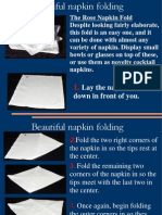 Napkin Foldings o Impress