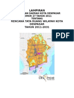 Batas Lampiran Perda Kota Denpasar