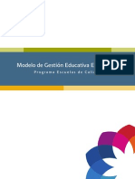 Mgee Modelo de Gestion Educativa Estrategica