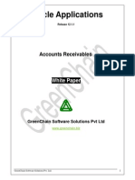 Oracle Applications: Accounts Receivables