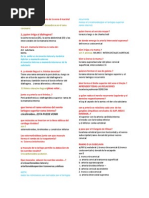 Preguntas Anatomia Cuello y Torax