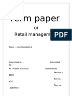 Retail Bookstore Formation