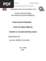 Problemas Resueltos de Economia Ambiental