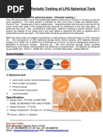 10 Year Periodic Testing of LPG Spherical Tank