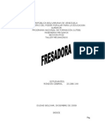 FRESADORA