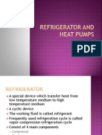 Refrigerator and Heat Pumps