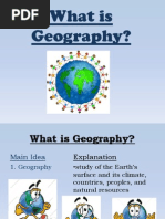 What Is Geography