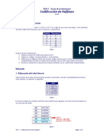 TDI111 - Codificación de Huffman (Ejemplo)