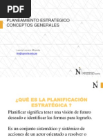 Planificación Estratégica