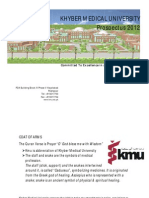 Combined Prospectus of Khyber Medical University Peshawar Pakistan