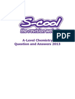 S-Cool A Level Chemistry Practice Questions and Answers