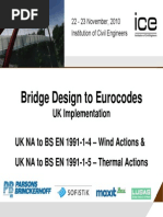 Bridge Design To Eurocodes: UK Implementation