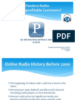 Pandora Radio Case Analysis