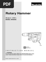 Rotary Hammer: 40 MM (1 - 9/16") Model Hr4040C