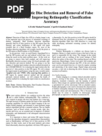 Automatic Optic Disc Detection and Removal of False Exudates For Improving Retinopathy Classification Accuracy