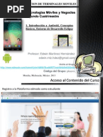 Introduccion A Android Conceptos Basicos Entorno de Desarrollo Eclipse-Libre