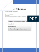 Práctica 4 - Trituración