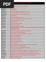 Lista de Reglamentos PDF