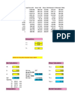 Reinf Design Sheet