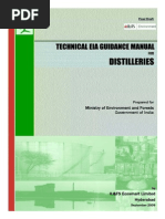 Distilleries: Technical Eia Guidance Manual