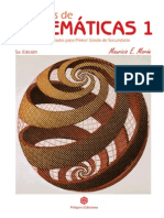 Libro Ejercicios de Matematicas 1 5 Ed Completo Con Portada