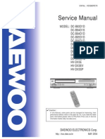 Daewoo VHS-DVD Users Manual