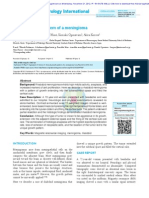 Surgical Neurology International: Unusual Growth Pattern of A Meningioma