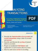 PP For Chapter 2 - Analyzing Transactions - Final