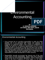 Environmental Accounting: BY K. Venkata Ramana Lecturer, Mba Dept.,Giacr Rayagada