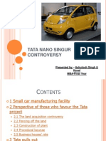 Tata Nano Singur Controversy