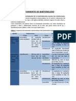 Tratamiento de Bartonelosis