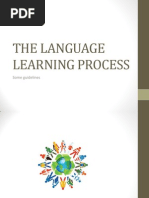 The Language Learning Process