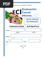 Evaluacion Censal Interna Sexto - Primaria