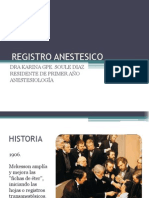 Registro Anestesico