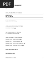 Lippincott's Magazine of Popular Literature and Science Volume 15, No. 88, April, 1875 by Various