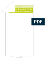 Traffic Engineering Manual Volume 2 Chapter 10 Direction Signs and Route Numbering NonFreewaySep 2013 Ed 3