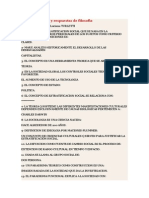 Las 50 Preguntas y Respuestas de Filosofia y Sociologia