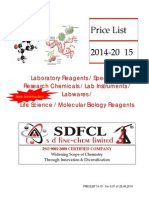 SDFCL Price List PDF