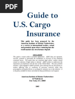 Guide To U.S. Cargo Insurance: Disclaimer