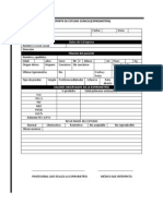 Reporte de Espirometría