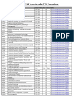 List of VTU Journals